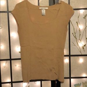 Metallic Gold Nine West shirt